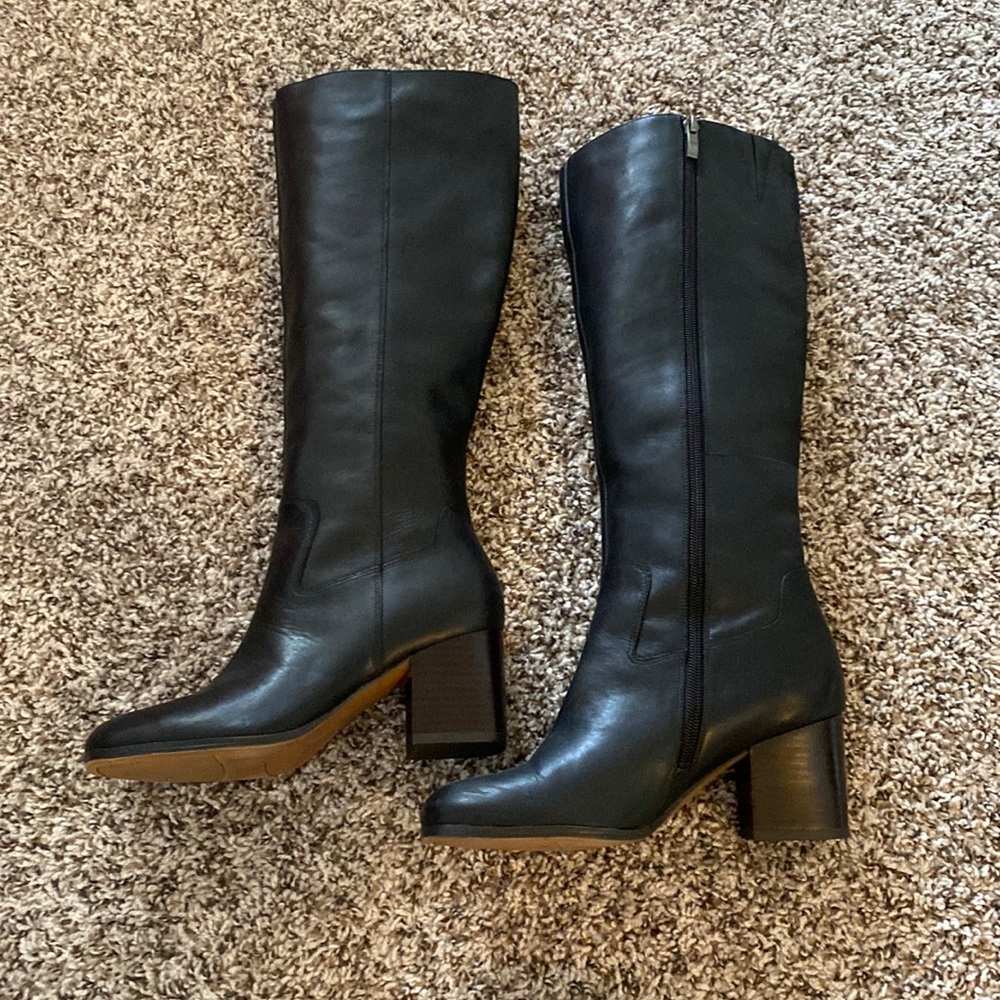 Repost - Franco Sarto black tall boots